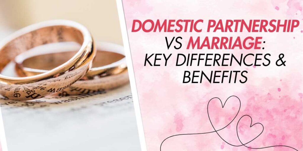 Domestic Partnership vs Marriage Key Differences & Benefits