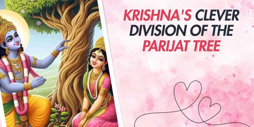 Krishna's Clever Division of the Parijat Tree